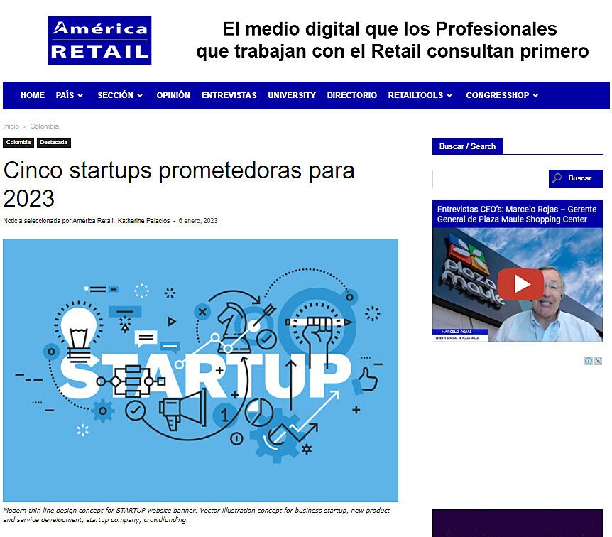 Cinco startups prometedoras para 2023